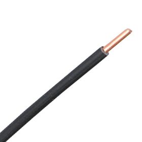  H07V-U 1,5mm2 schwarz (MCU) PVC-isolierte massive Kupferleitung