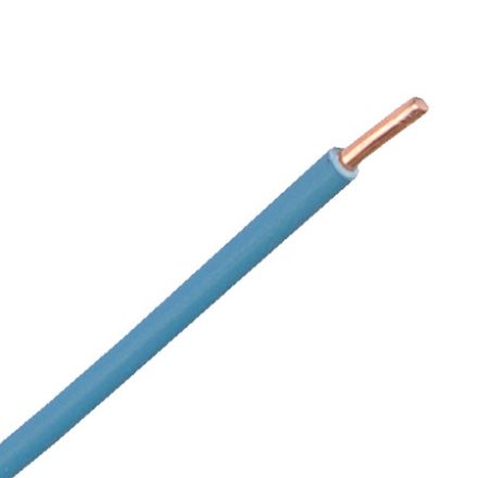 H07V-U 1,5mm2 kék (MCU) PVC szigetelésű tömör rézvezeték
