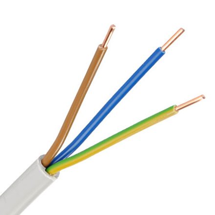 MBCU 3x1,5 mm2 kábel tömör réz vezeték (NYM-J)