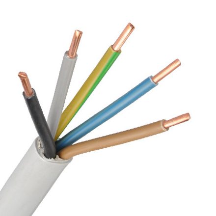 MBCU 5x1,5 mm2 kábel tömör réz vezeték (NYM-J)