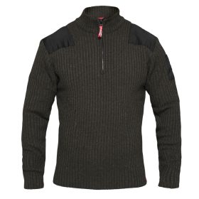 Combat magas nyakú kötött pulóver