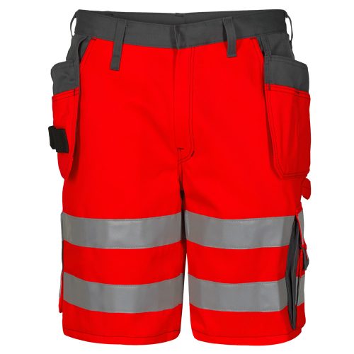 Safety EN ISO 20471 rövidnadrág lógó szerszámzsebekkel