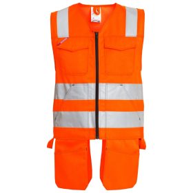 Safety EN ISO 20471 mellény szerszámzsebekkel