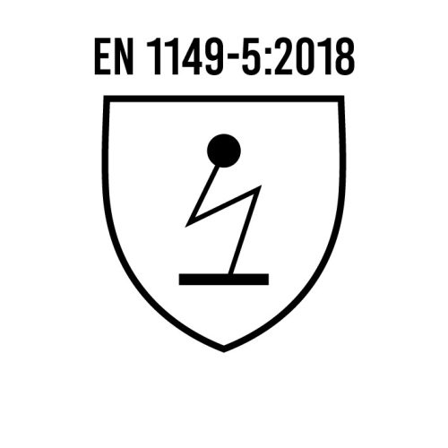 Antistatischer EN ISO 20471 Multinorm-Overall mit inhärenten Schulterriemen