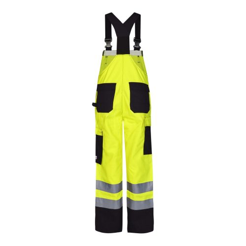 Antisztatikus EN ISO 20471 multinorm vállpántos overál
