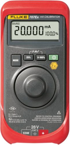 FLUKE 707 Ex hurok kalibrátor