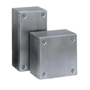 INOX kisméretű kötődoboz 210x190x100mm