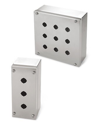 INOX szerelvénydoboz 80x140x85mm