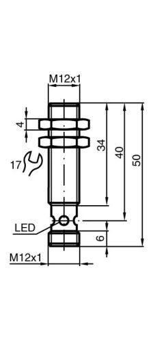 Pepperl+Fuchs Induktiver Sensor NCB2-12GM35-N0-V1