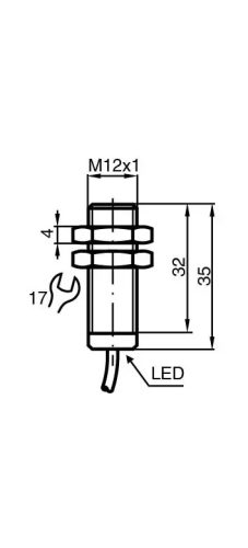 Pepperl+Fuchs Induktiver Sensor NCB2-12GM35-N0
