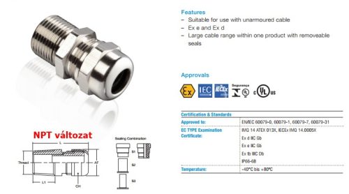 Single grip universal seal