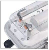 EXP 83-MLED220/125/D/A3/S 25W+Akku rostfrei