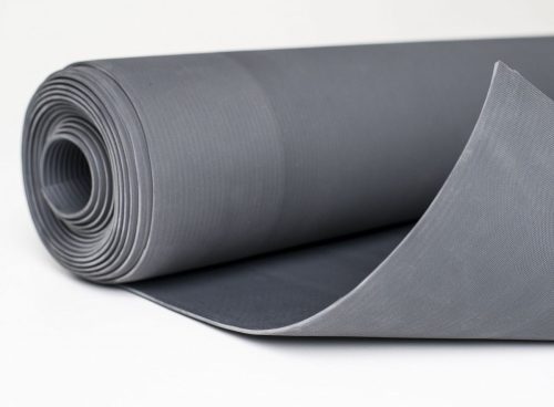 Isolierende Gummimatte, schwarz