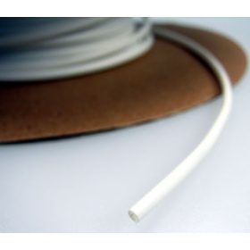 Schrumpfschlauch 51/25,4 dünnwandig, ohne Kleber weiß 