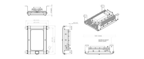 Explosion-proof LED luminaire SPX-HPBY20K-W
