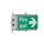Robbanásbiztos LED lámpa SPZ-BL24-W-12050-EMX25-EXIT