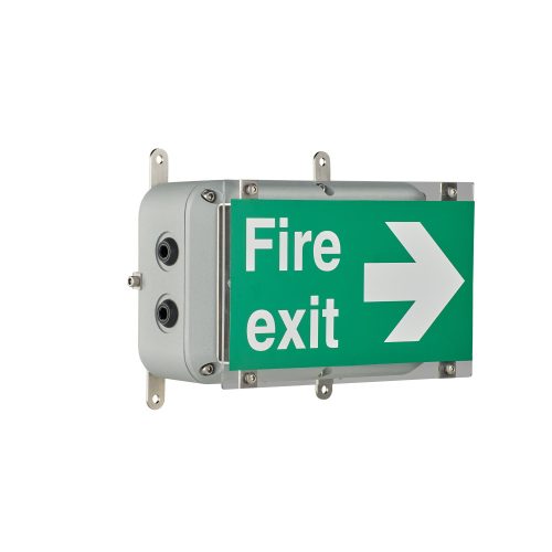 Robbanásbiztos LED lámpa SPZ-BL24-W-12050-EMX25-EXIT