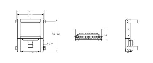 Explosion-proof LED luminaire SPZ-MPBY5K-W