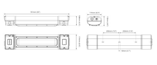Explosion-proof LED luminaire SPZ-WL168-G