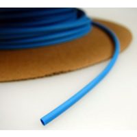 Blauer Schrumpfschlauch